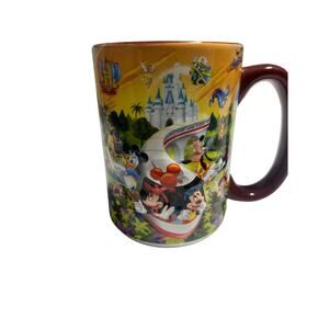 Disney World Multi Characters 3D Monorail Mug